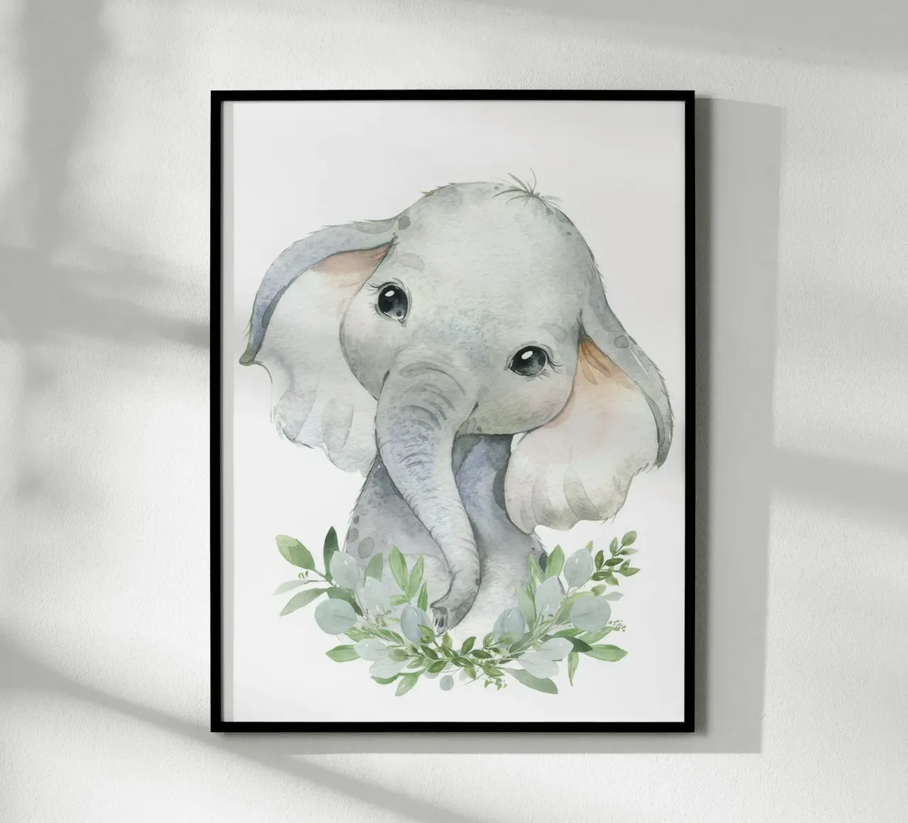 Little elephant poster by Panait Ivascu