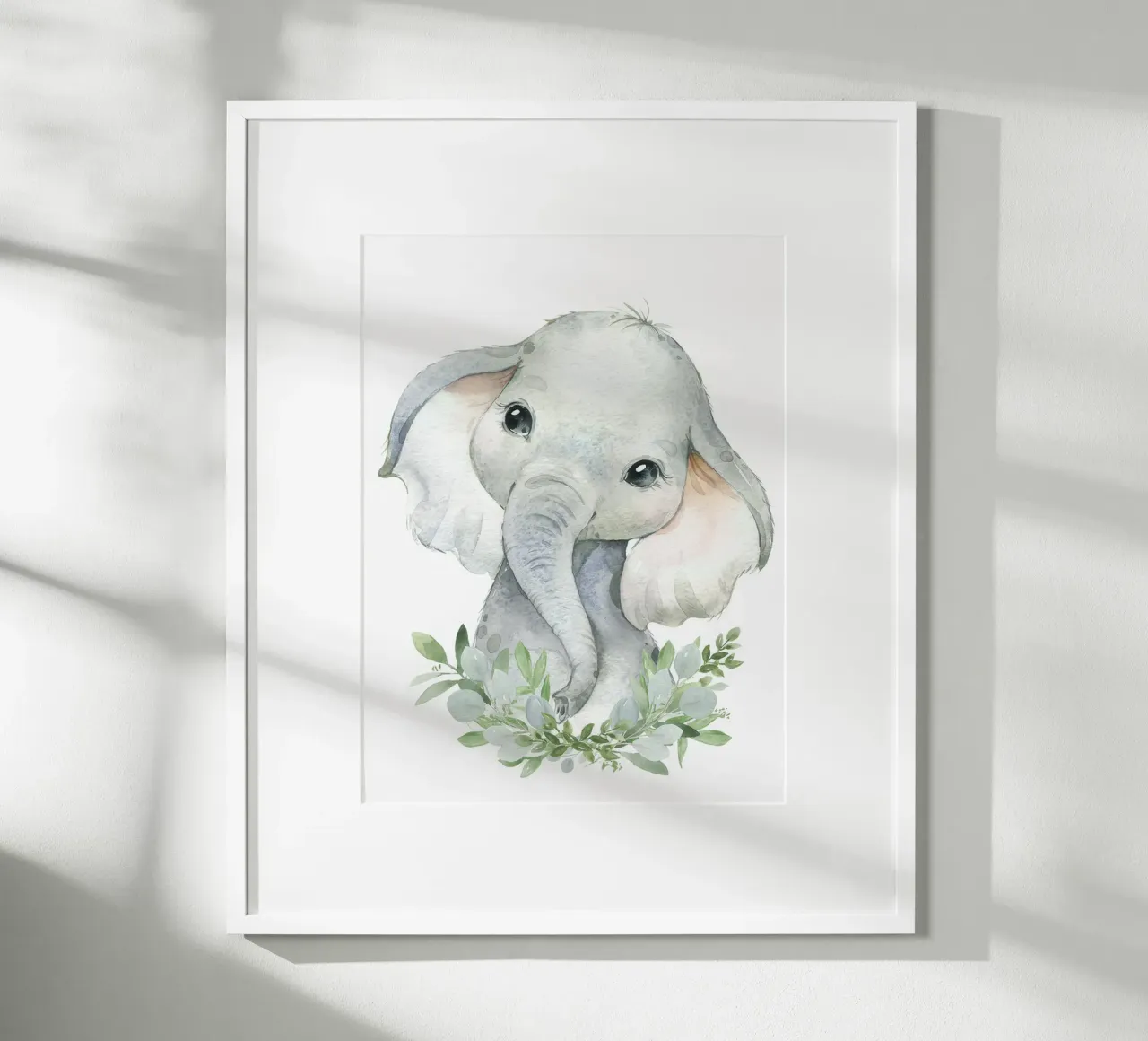 Little elephant poster by Panait Ivascu