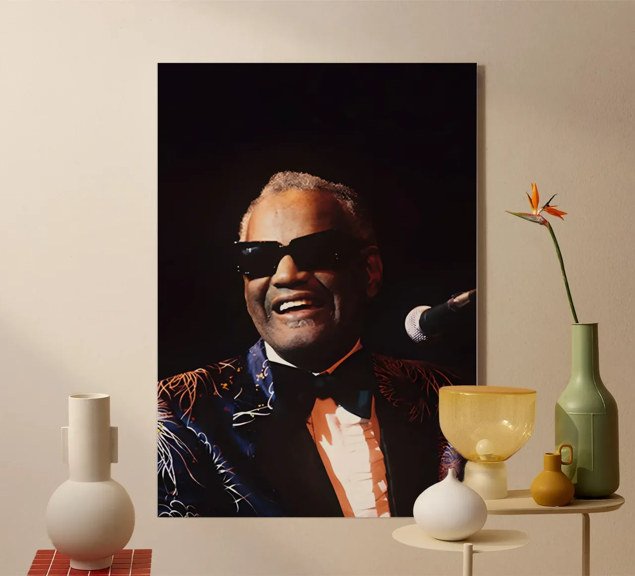 Ray Charles plexiglass da The Poster Hub