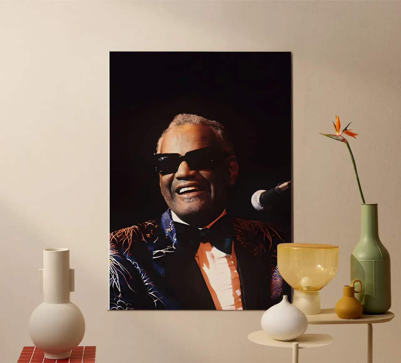 Ray Charles carta hahnemühle da The Poster Hub