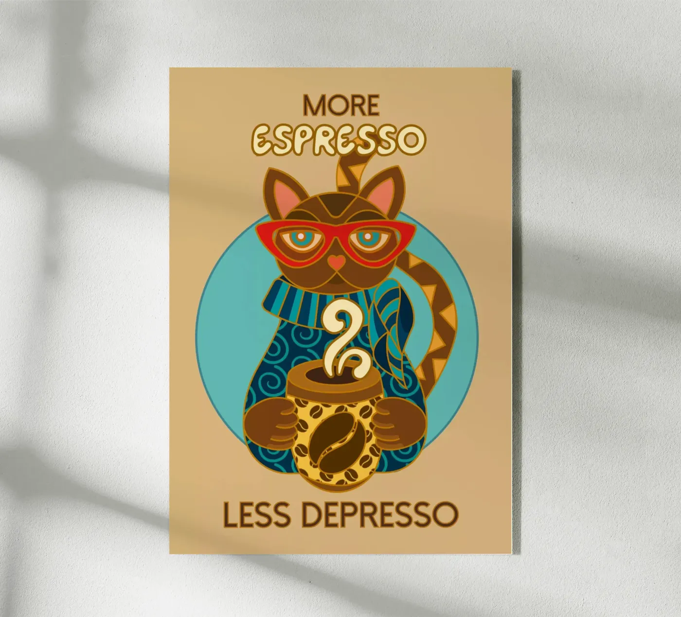 Coffee Time - More Espresso plexiglass da Ana Paniagua Design