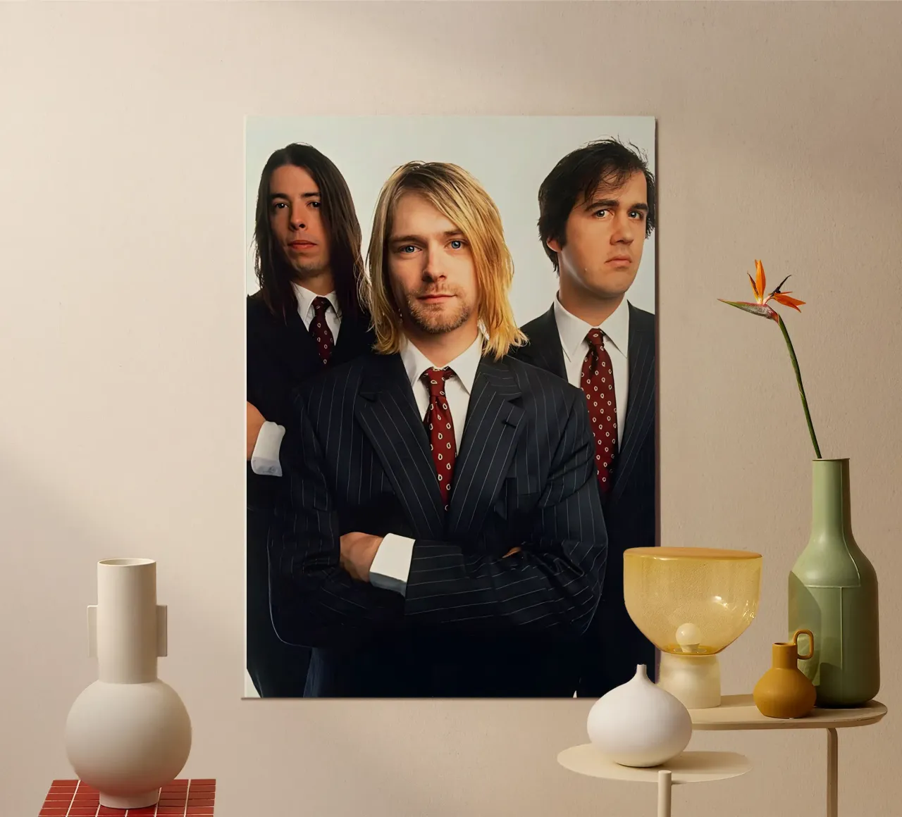 Nirvana alluminio dibond da The Poster Hub