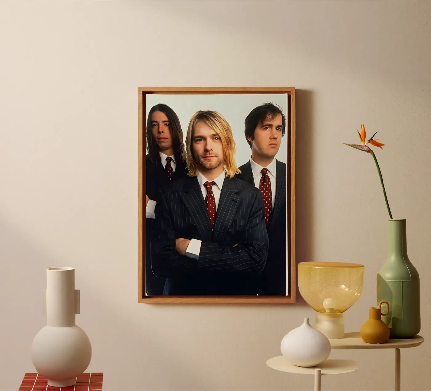 Nirvana canvas van Digital Street art