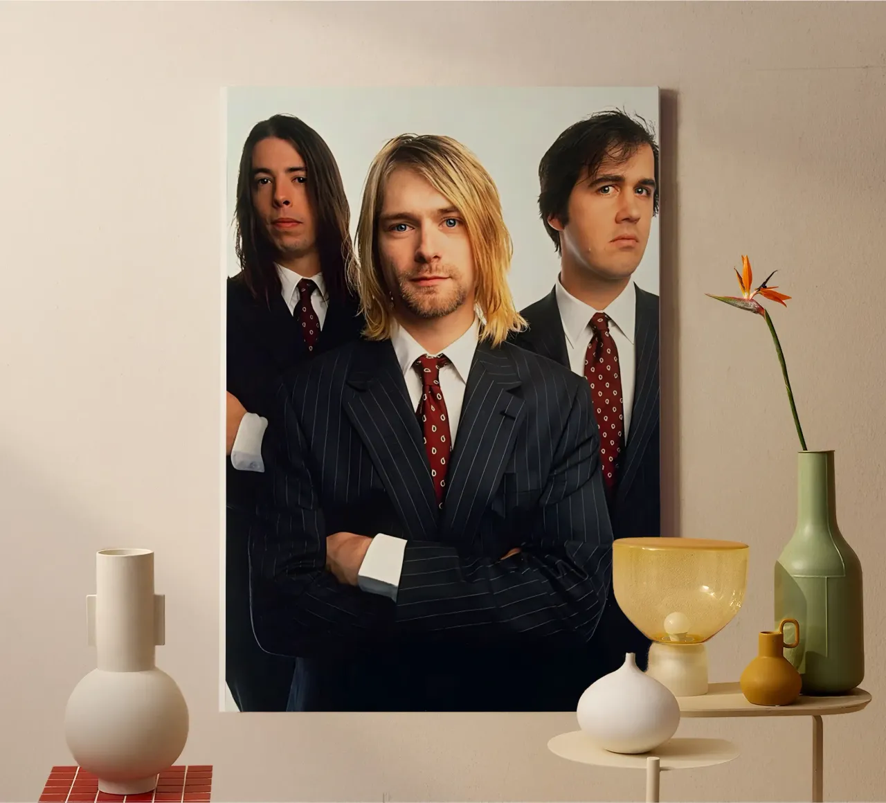 Nirvana canvas by Digital Street art