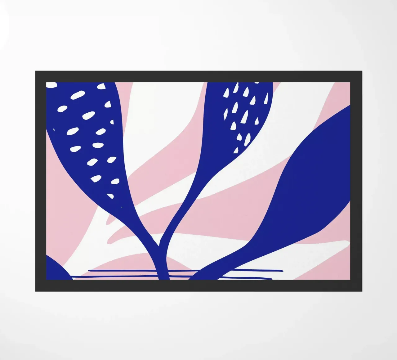 Foglie blu zerbino da Kim Hubball Studio