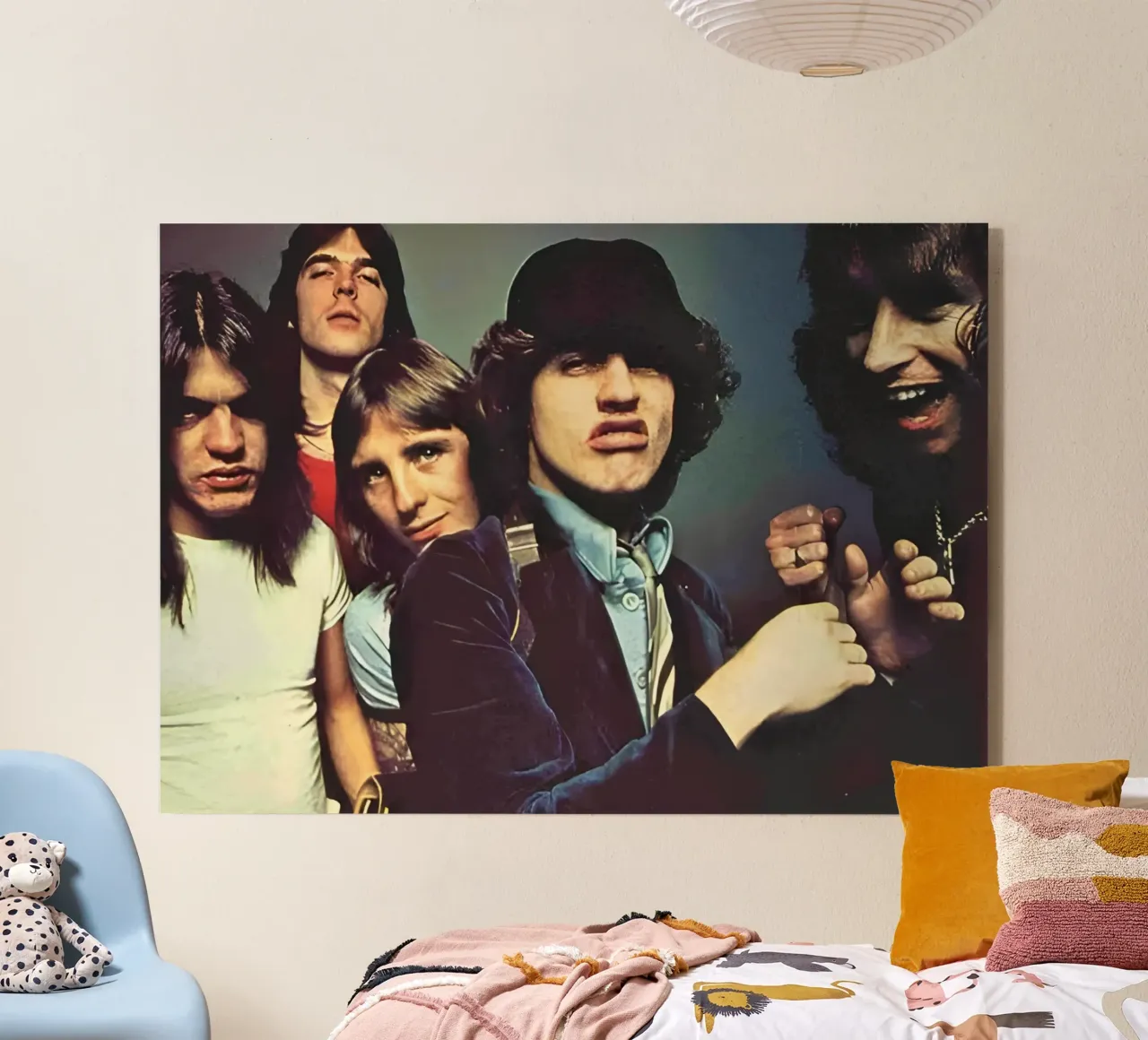 ACDC plexiglass da Digital Street art