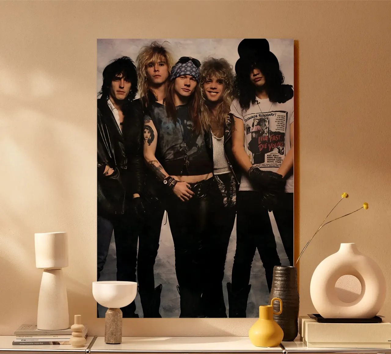 Gun n Rises plexiglass da Digital Street art