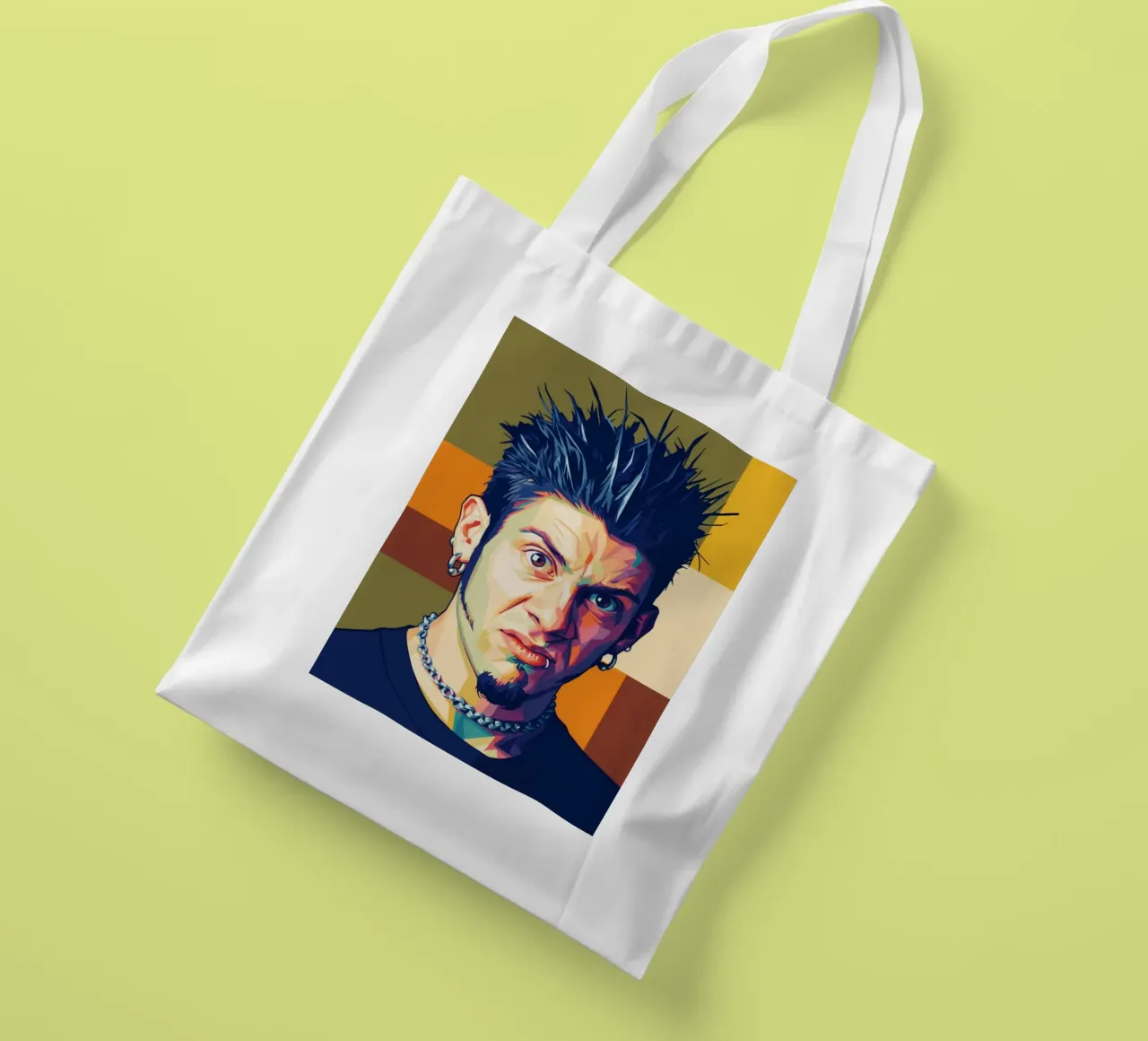 West Borland Limp Bizkit borsa in juta da Hantamrata