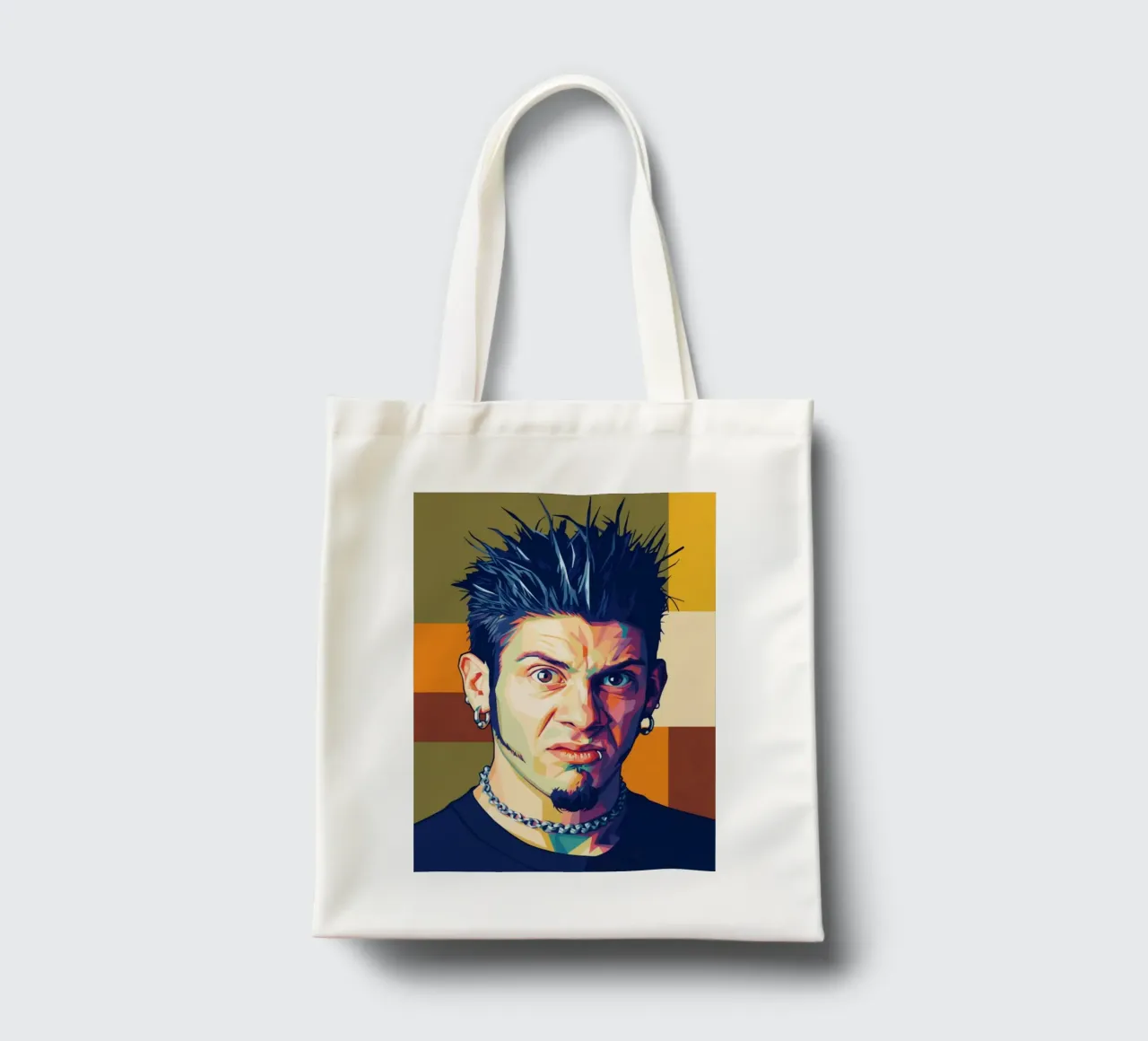 West Borland Limp Bizkit borsa in juta da Hantamrata