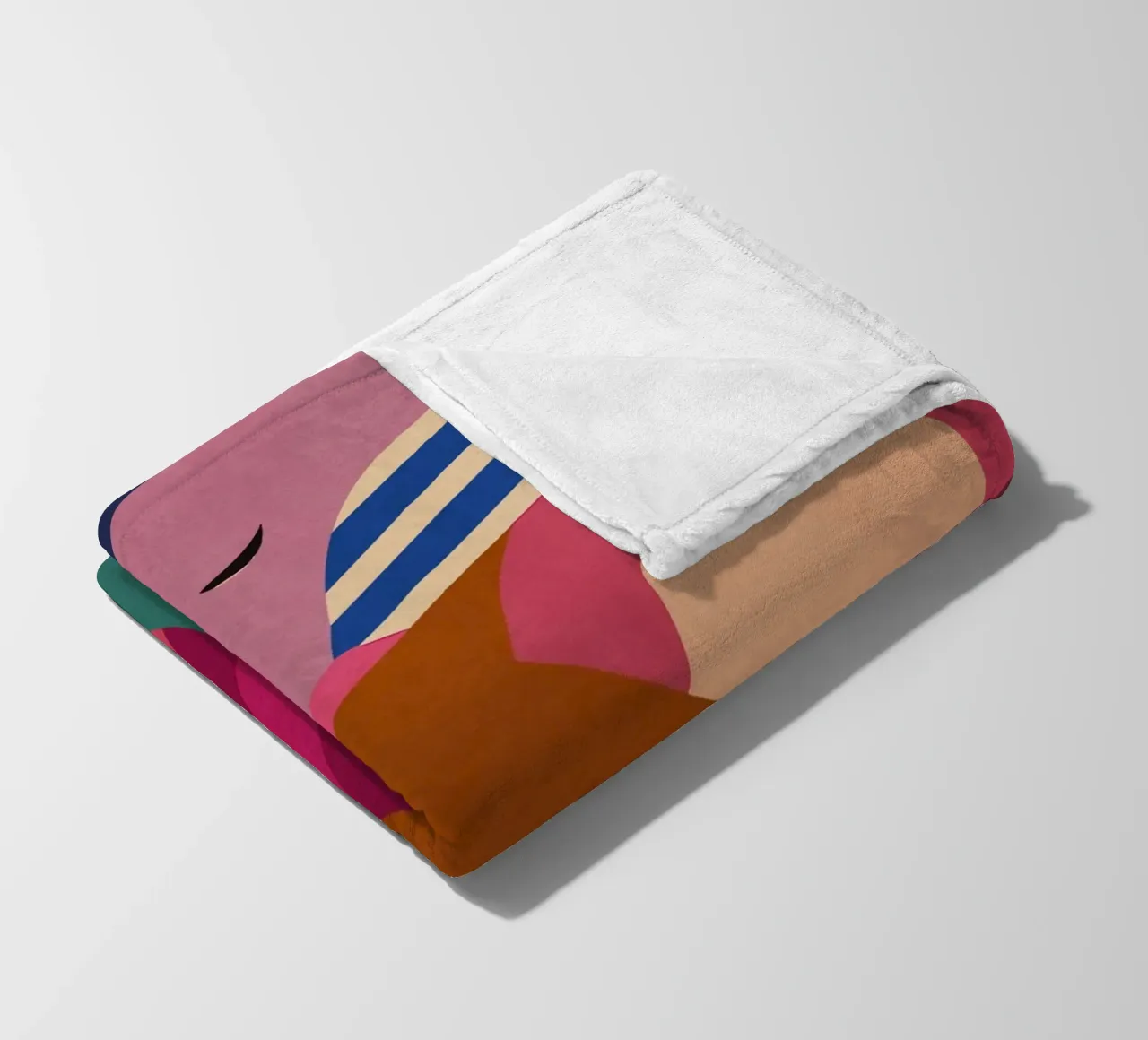 Delfino geometrico coperta in pile da Gaite