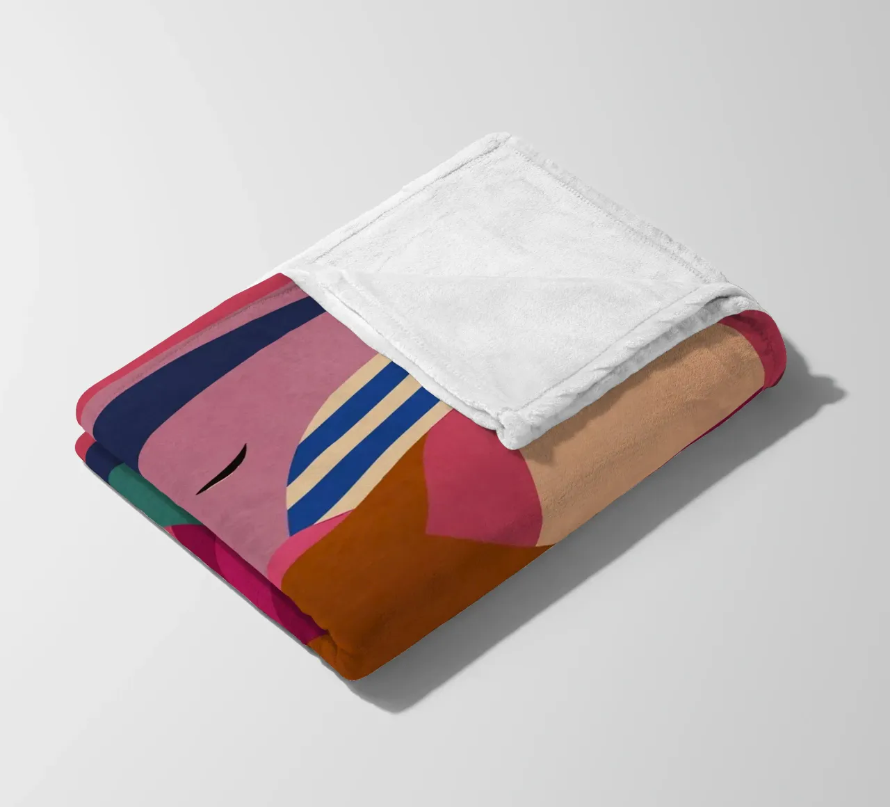 Delfino geometrico coperta in pile da Gaite