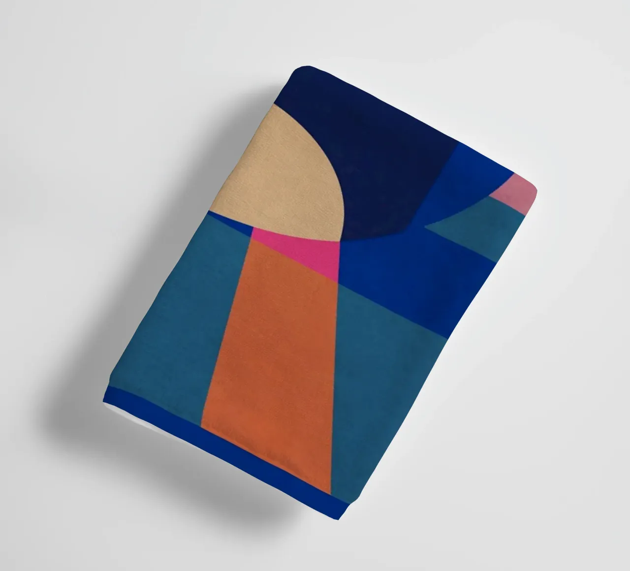 Geometrischer Apfel Handtuch von Gaite
