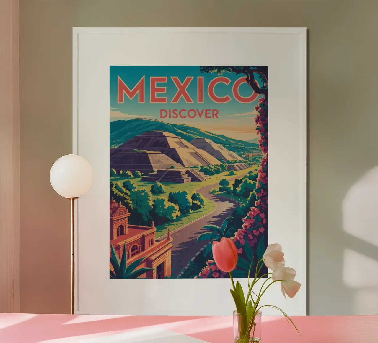 Messico da scoprire poster da Fusion Frames Digital