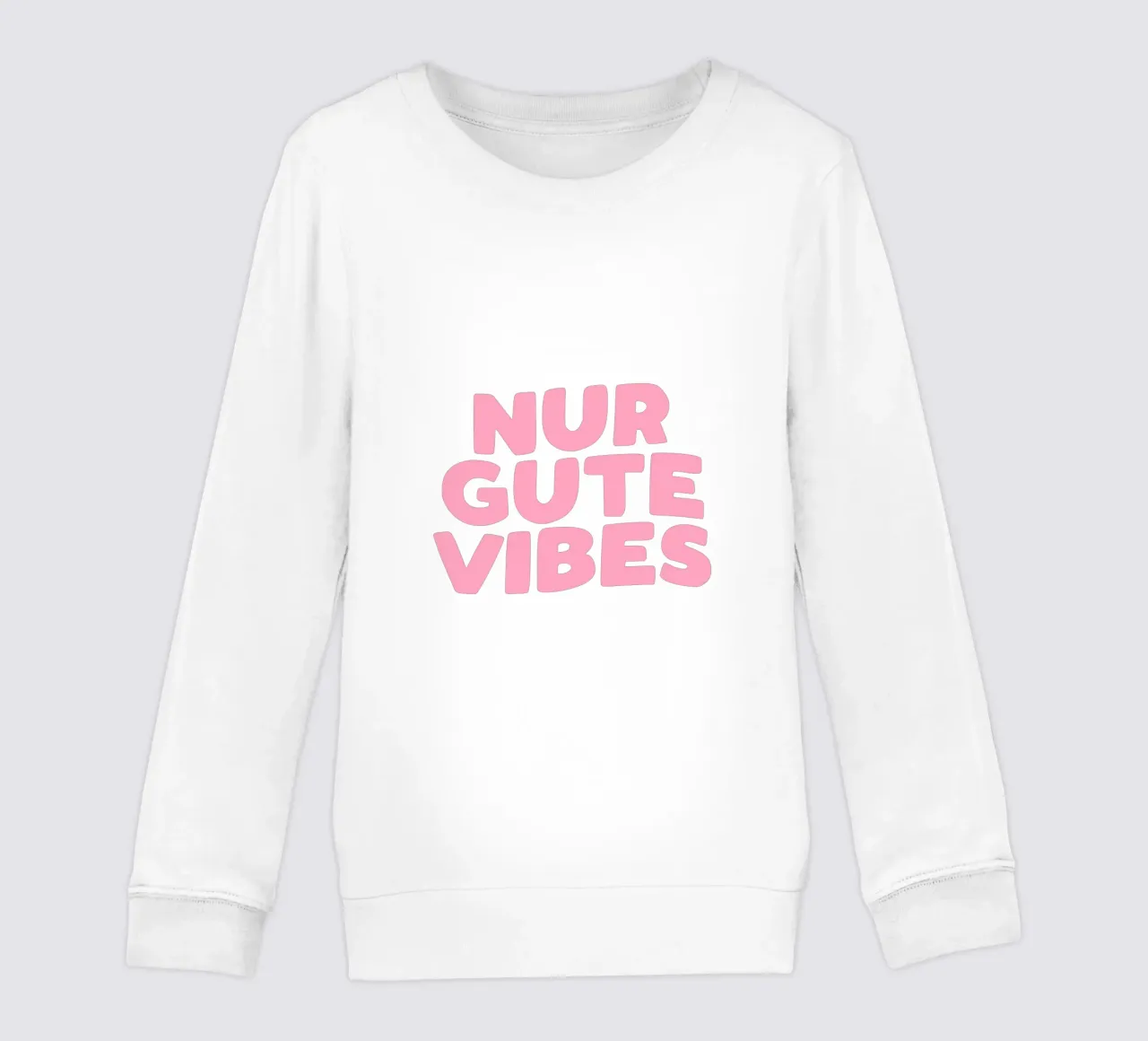 Nur Gute Vibes felpa bambino da THE MOTIVATED TYPE