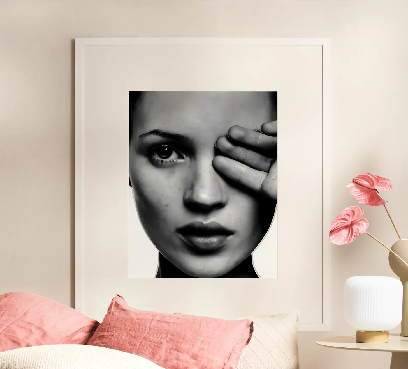 Einäugig Poster von vintage singer