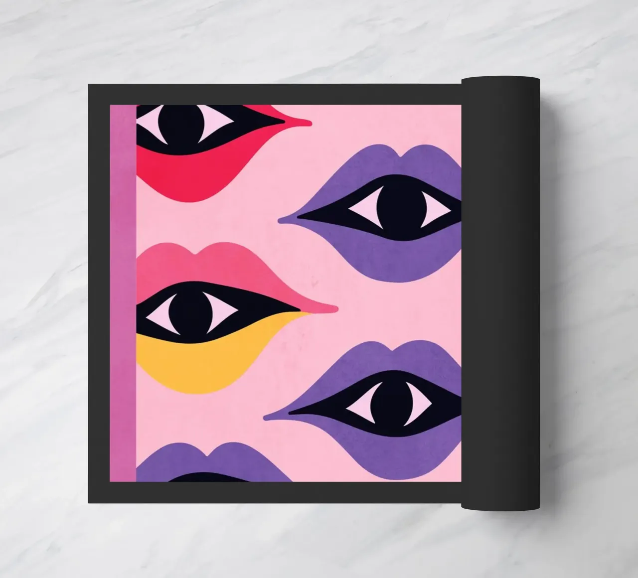 Occhi e labbra zerbino da Gaite