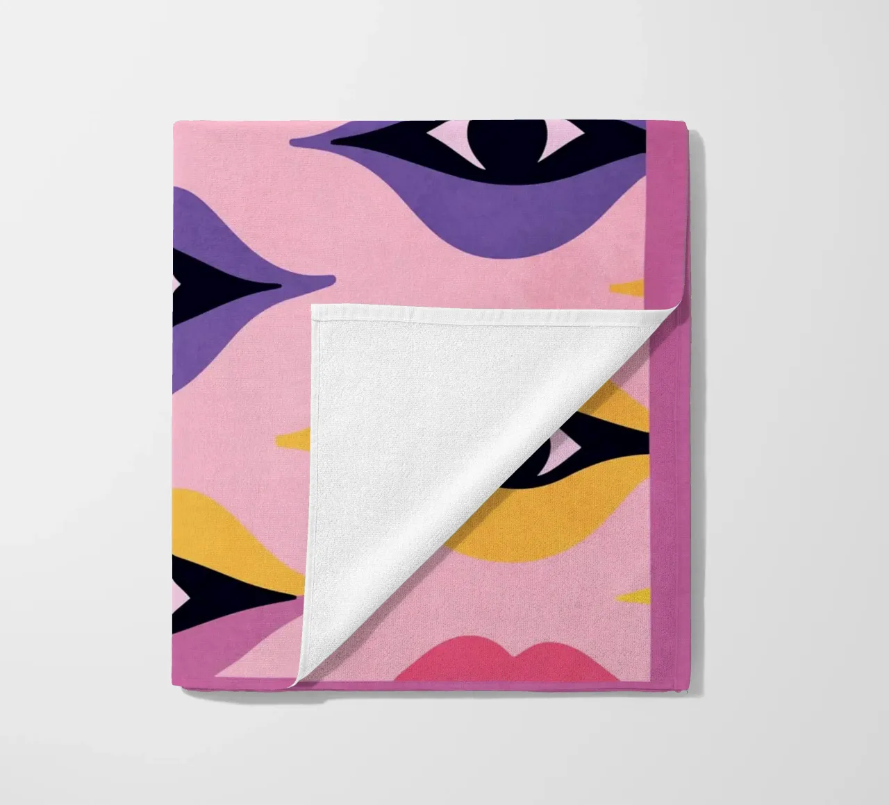 Occhi e labbra telo mare da Gaite