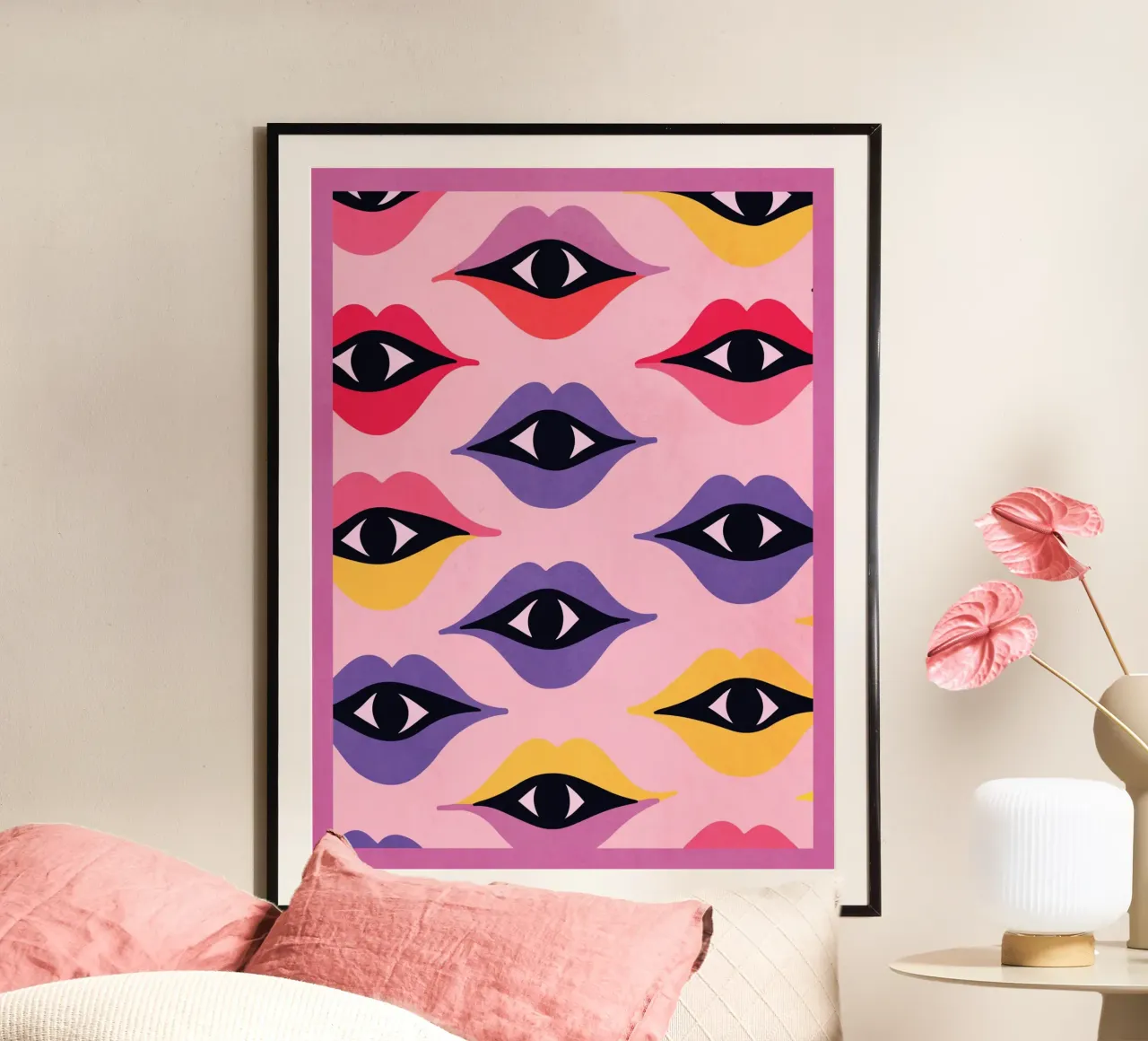 Occhi e labbra poster da Gaite