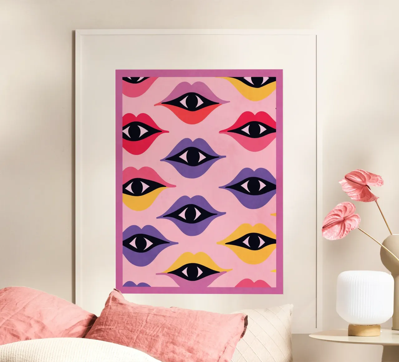 Occhi e labbra poster da Gaite