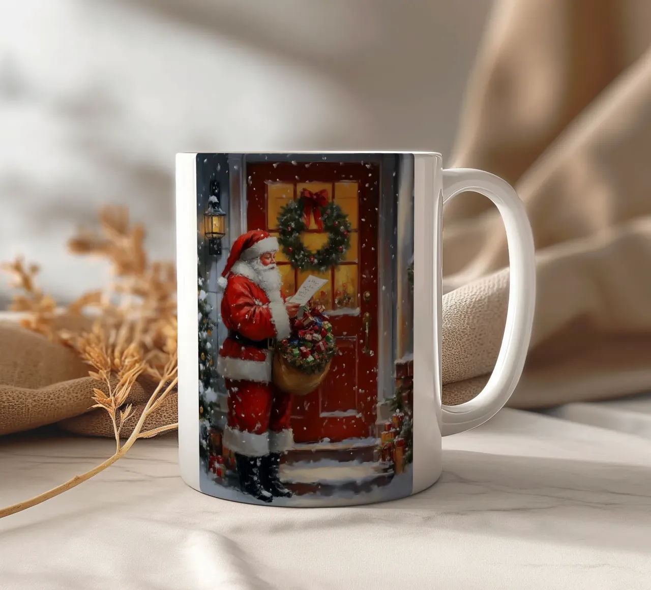 Babbo Natale Immagine classica di Natale tazza in ceramica da Cozy Vibes