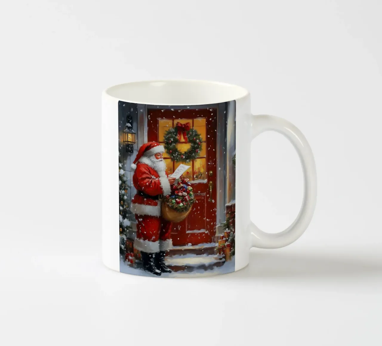 Babbo Natale Immagine classica di Natale tazza in ceramica da Cozy Vibes