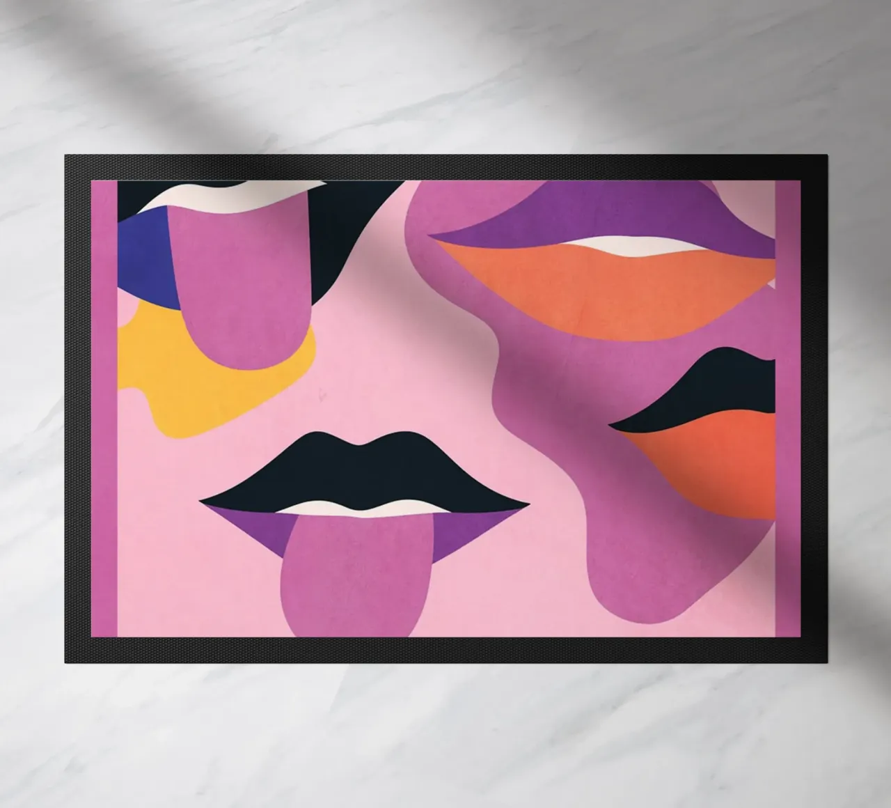 Labbra pop art zerbino da Gaite