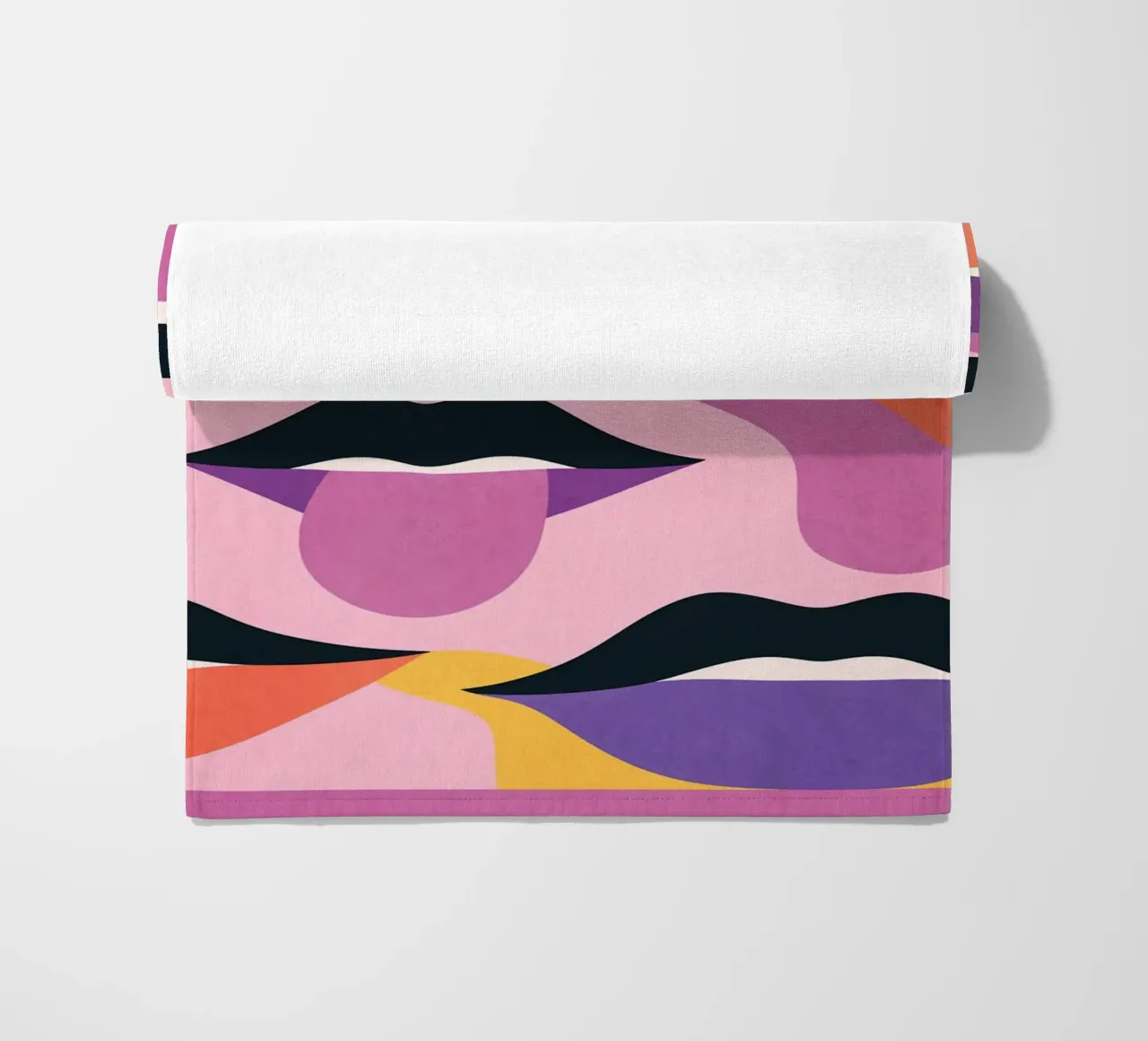 Labbra pop art telo mare da Gaite