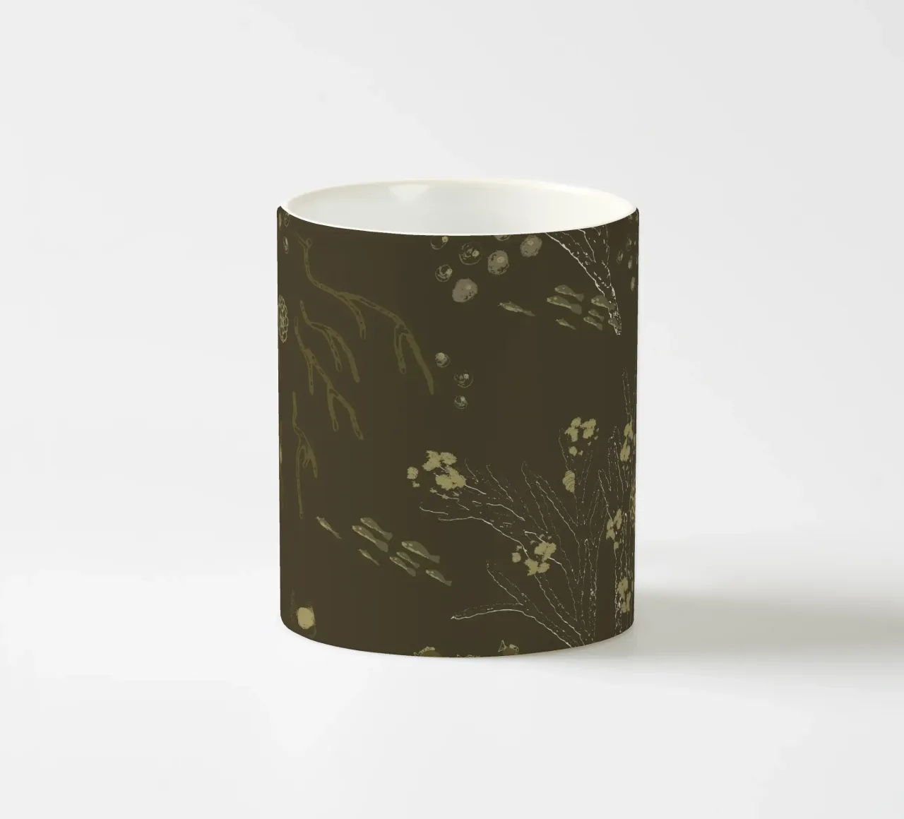 Submerged Sanctuary tazza in ceramica da Mandalla Pattern