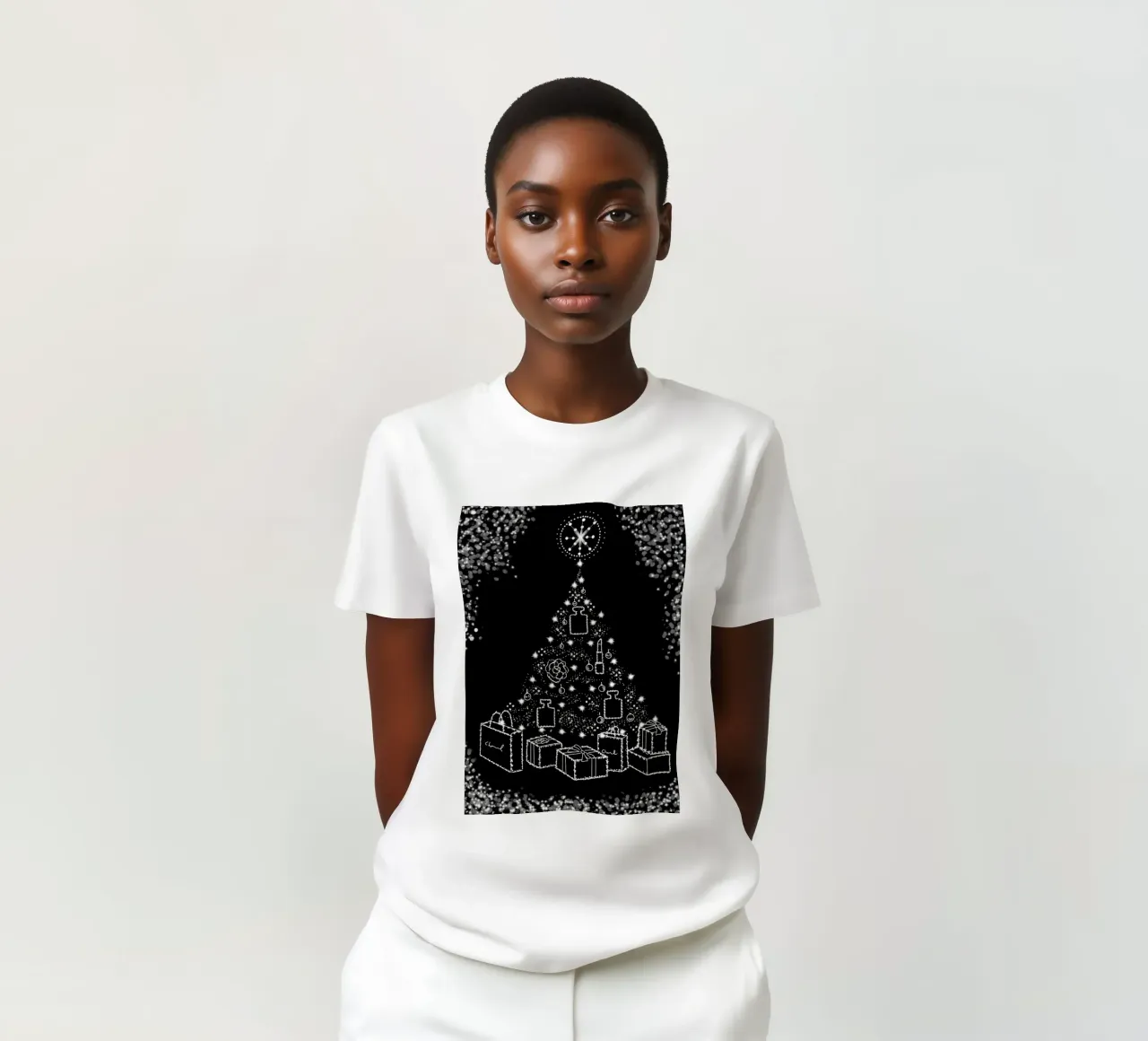 Moda albero di Natale t-shirt da HARU HARU