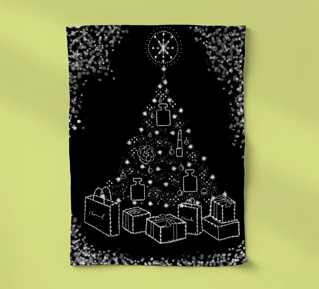 Moda albero di Natale canovaccio da cucina da HARU HARU