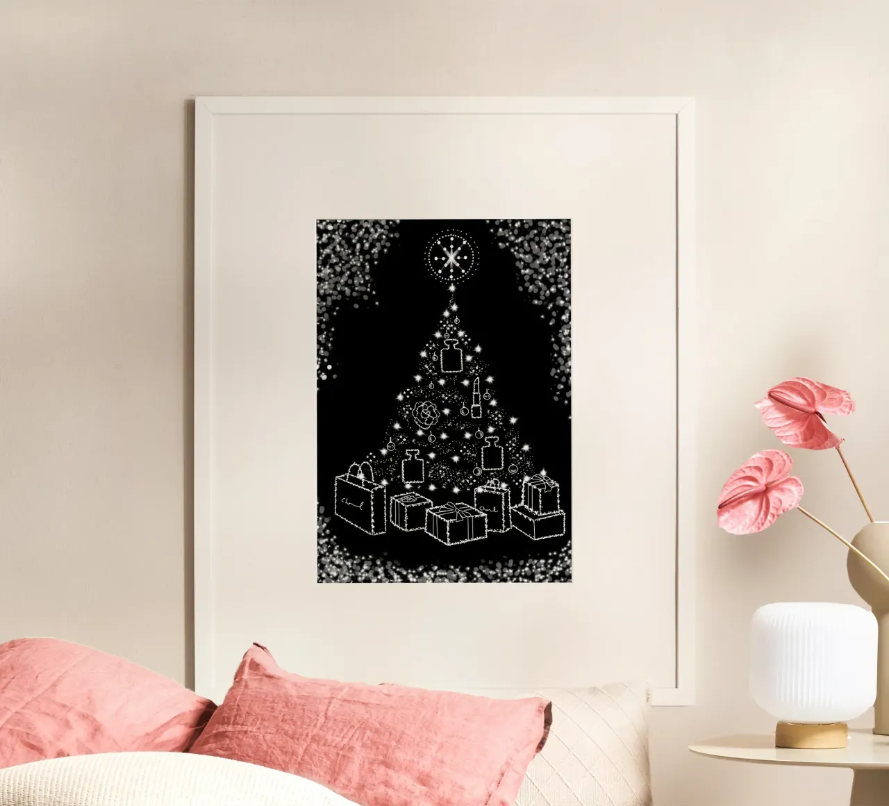 Moda albero di Natale carta hahnemühle da HARU HARU