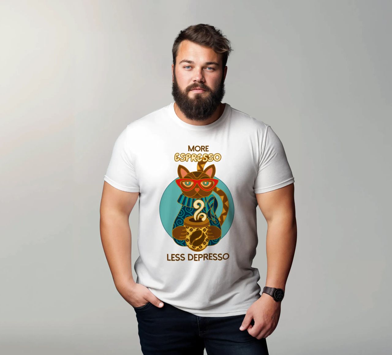 More Espresso t-shirt da Ana Paniagua Design