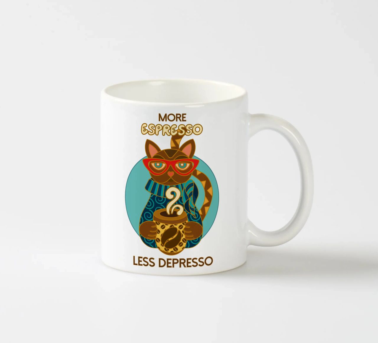 More Espresso tazza in ceramica da Ana Paniagua Design