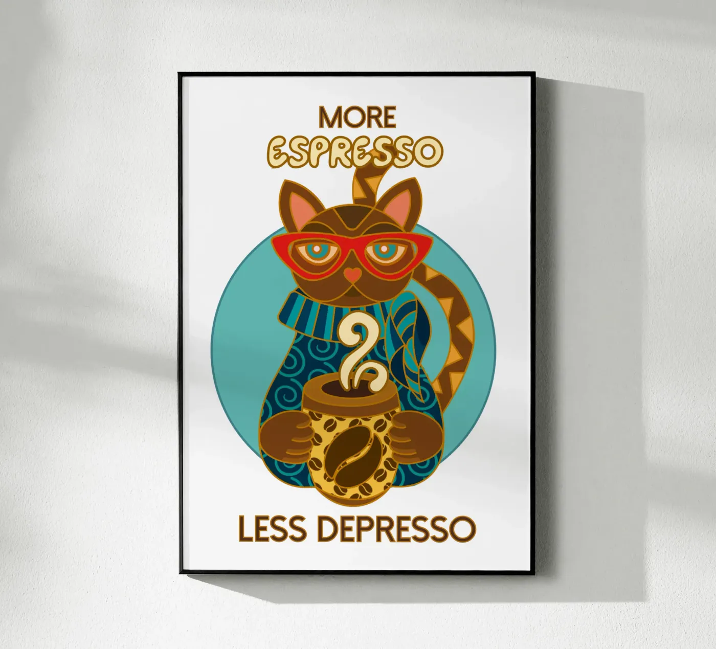 More Espresso Acryl-Glas von Ana Paniagua Design