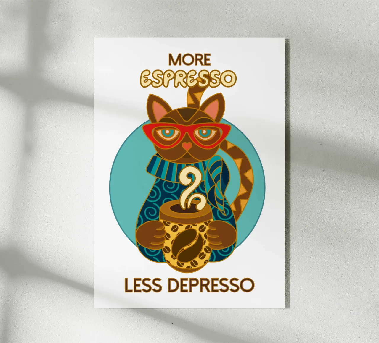 More Espresso plexiglass da Ana Paniagua Design