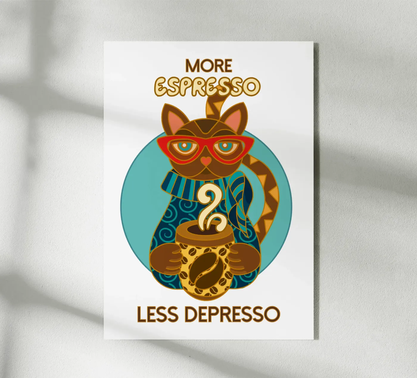 More Espresso Acryl-Glas von Ana Paniagua Design