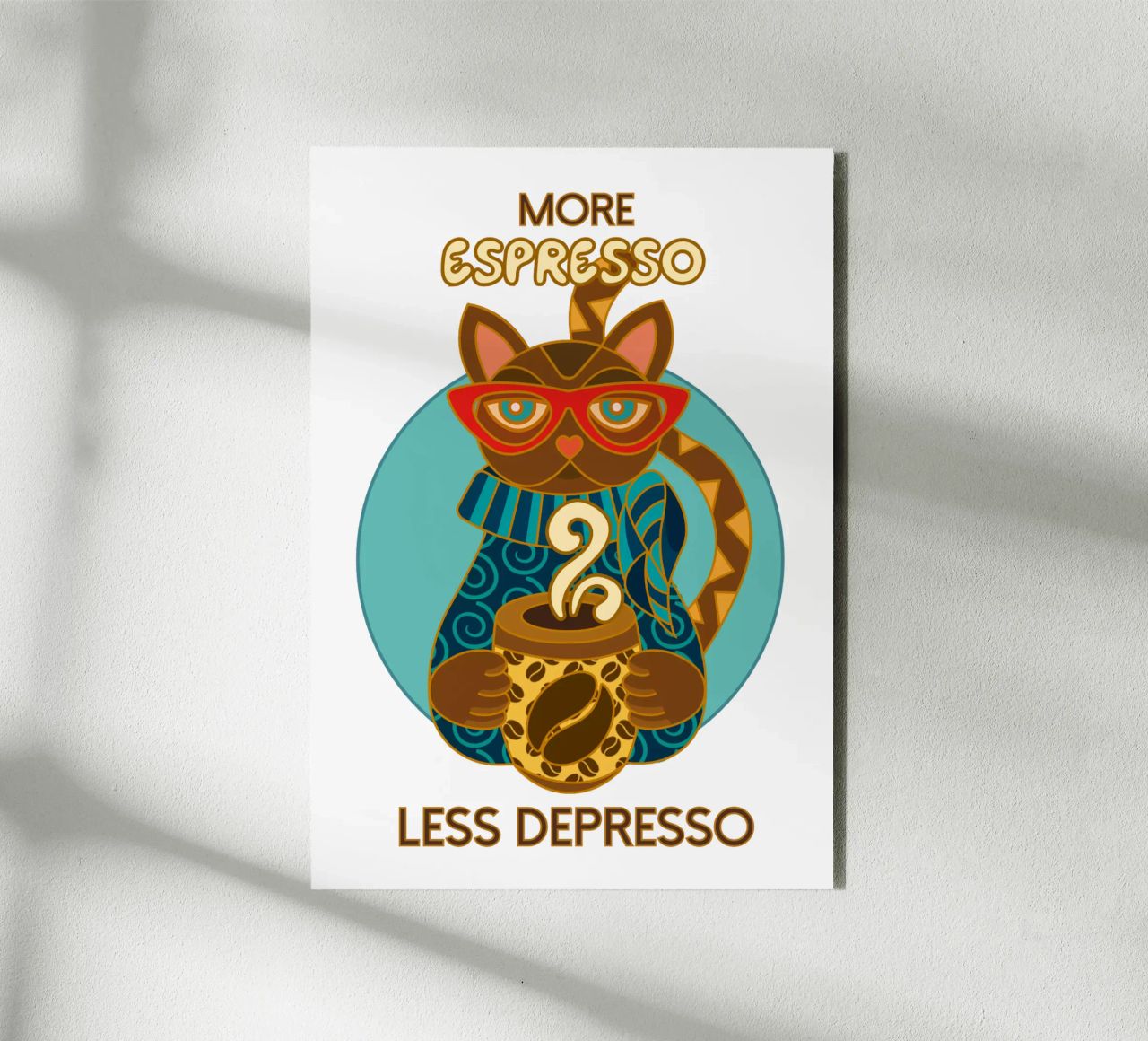 More Espresso alluminio dibond da Ana Paniagua Design