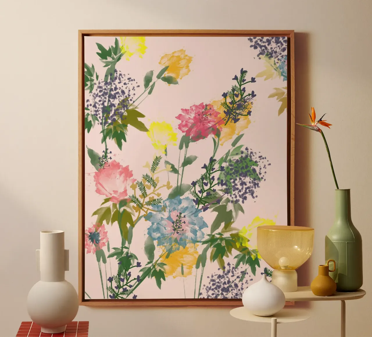 Levendig canvas van 83oranges.com