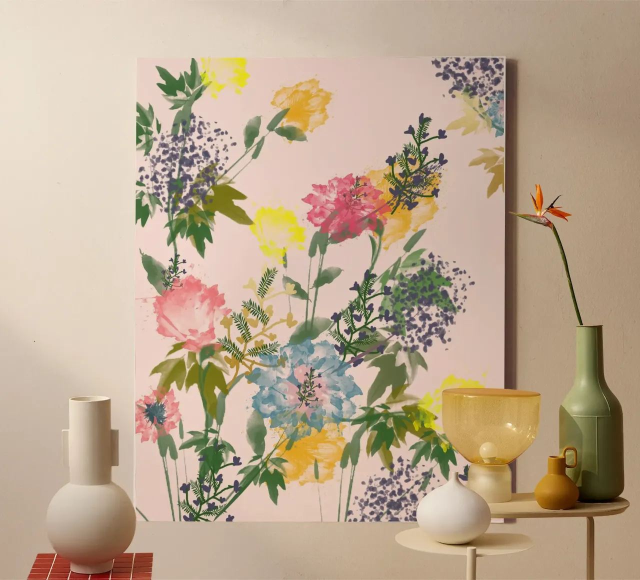 Levendig canvas van 83oranges.com