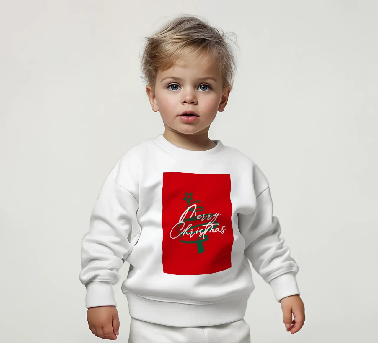 Buon albero di Natale felpa neonato da HARU HARU