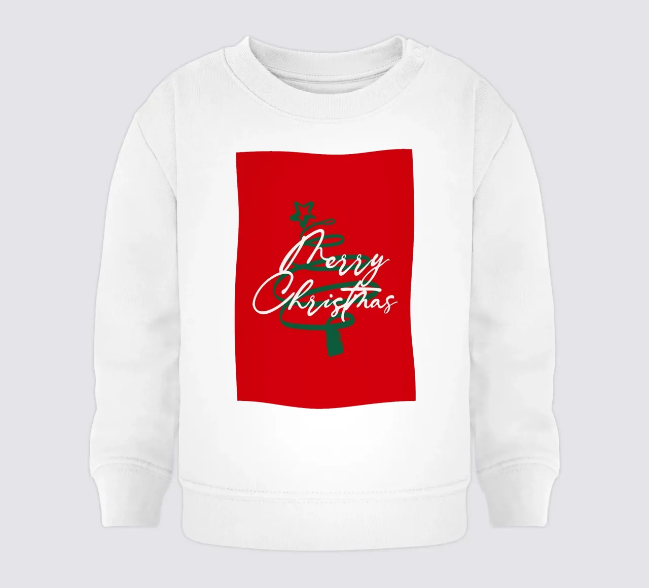 Buon albero di Natale felpa neonato da HARU HARU