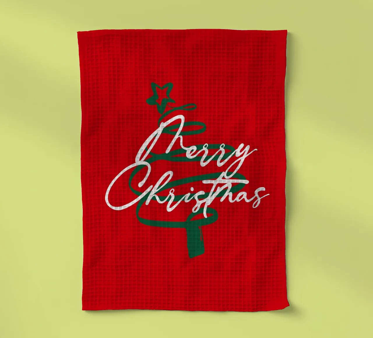 Joyeux sapin de Noël torchon de HARU HARU