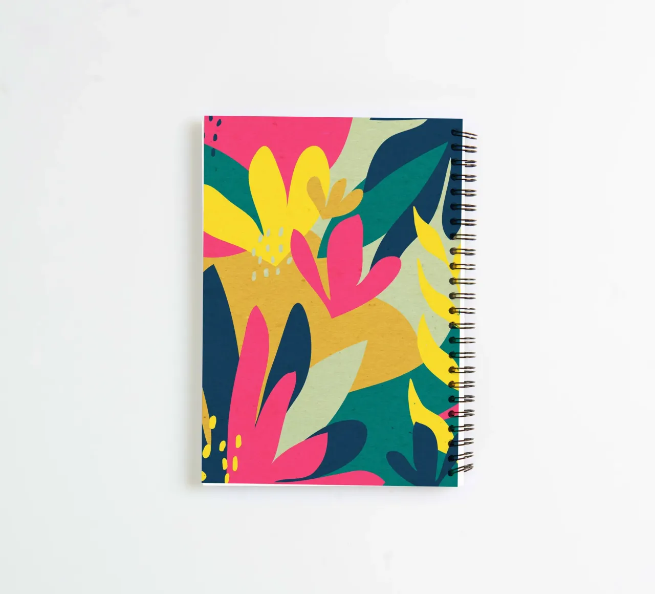 Jungle Flowers spiral notebook by Kim Hubball Studio