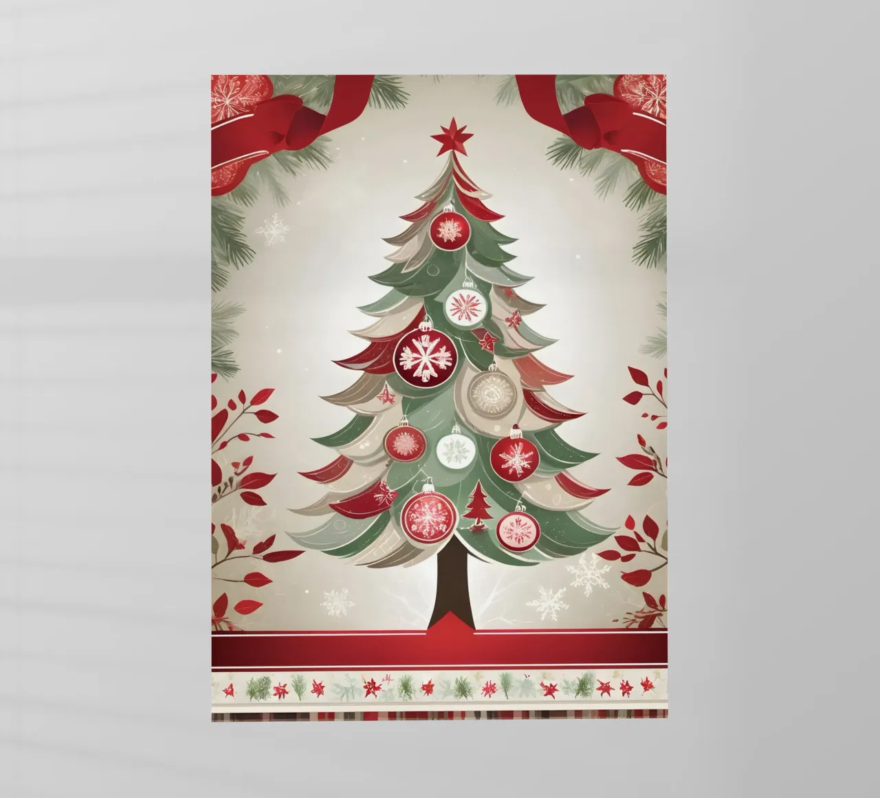 Albero di Natale pellicola backlit da Twinkle & Thread