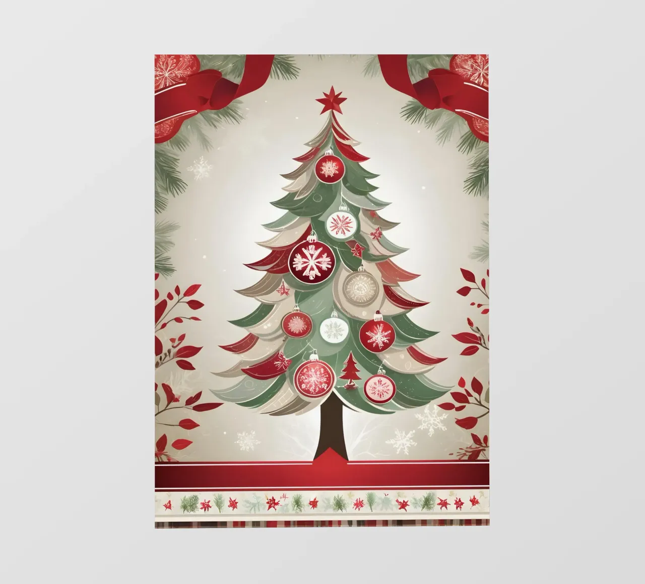 Albero di Natale pellicola backlit da Twinkle & Thread