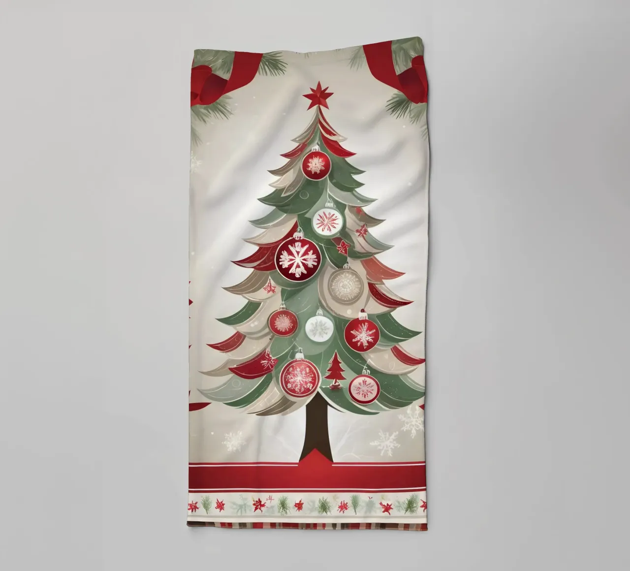 Albero di Natale asciugamano da bagno da Twinkle & Thread