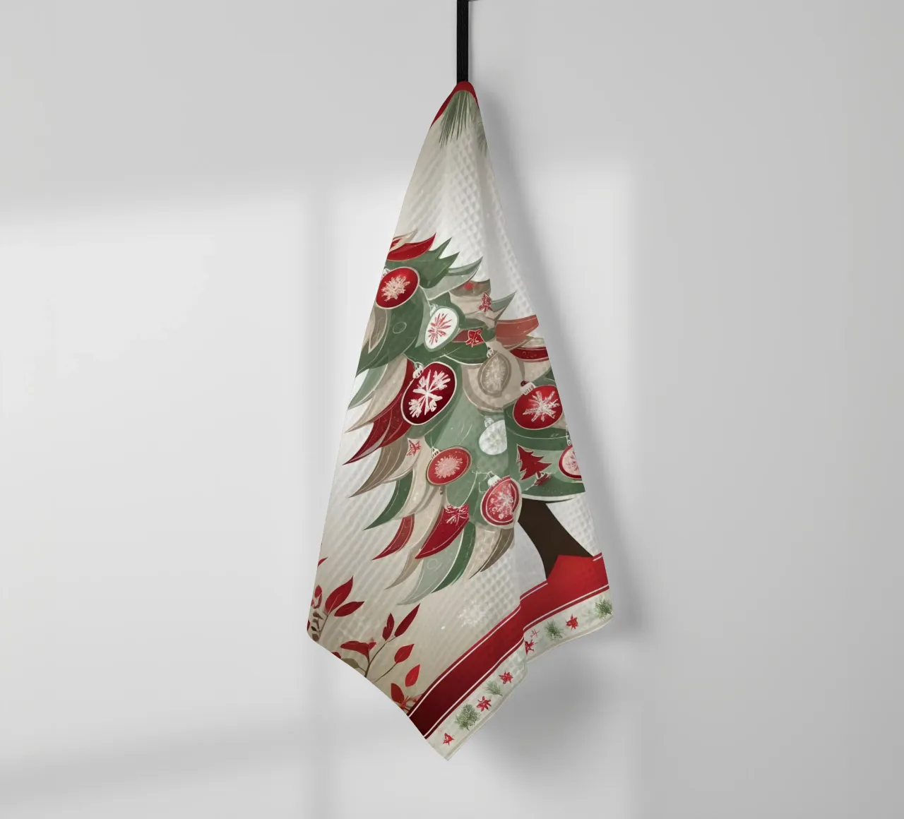 Albero di Natale canovaccio da cucina da Twinkle & Thread