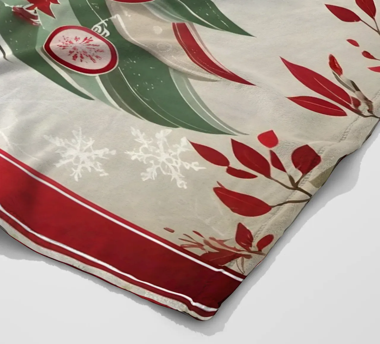 Albero di Natale coperta in pile da Twinkle & Thread