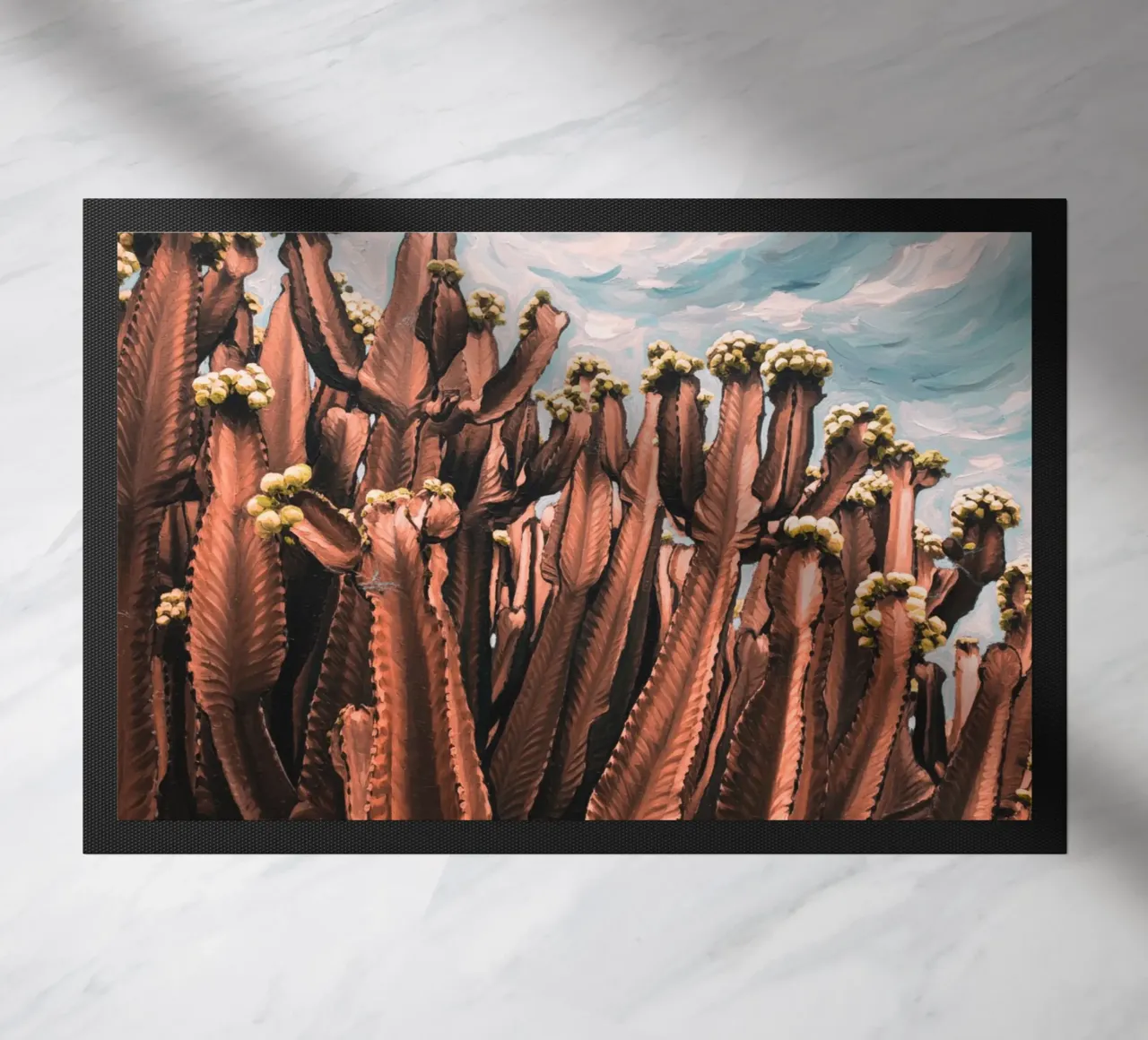 Cactus rosa zerbino da Jana Leonenkov Art