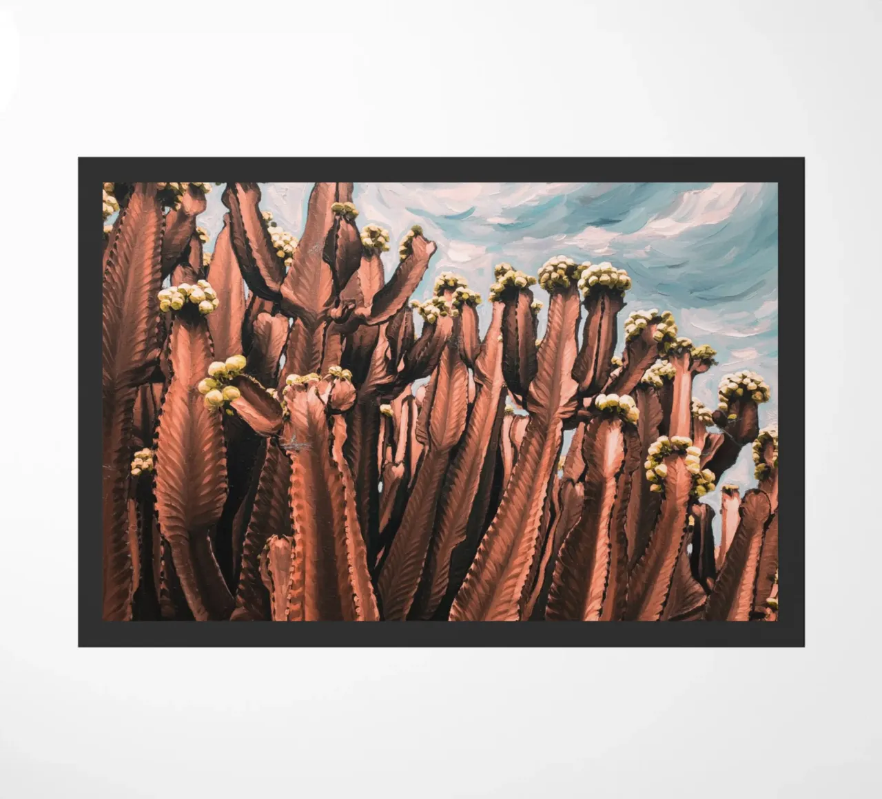 Cactus rosa zerbino da Jana Leonenkov Art